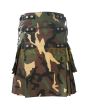 Woodland Camo Fashion Kilt
