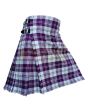 Erskine Dress Purple & White Tartan Kilt