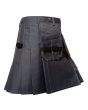Grey Work wear Utility kilt for Working Men, Gray color for Male
