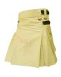 Khaki Utility Deluxe Kilt Leather Strap, Khaki color for Male