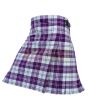 Erskine Dress Purple & White Tartan Kilt, Purple color for Male