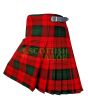 frontside of Kerr Tartan Kilt
