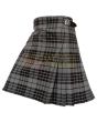 Scottish Gray Watch Tartan Kilt, Gray color for Male