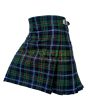 Urquhart Modern Tartan Kilt, Green color for Male