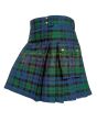 Traditional Black Watch Tartan Utility Kilt, Green color for Male