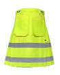 High Visibility Firefighter Kilt Working Men Kilt, Yellow color for Male