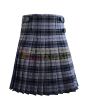 Douglas Gray Tartan Kilt, Gray color for Male