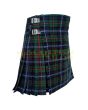 Urquhart Modern Tartan Kilt, Green color for Male