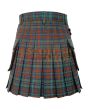 Traditional County Kerry Tartan Utility Kilt, Brown color for Male