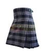 Douglas Gray Tartan Kilt, Gray color for Male
