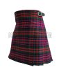 MacDonald Tartan Kilt, Red color for Male
