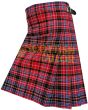 Aberdeen Tartan Kilt, Red color for Male