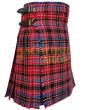 Aberdeen Tartan Kilt, Red color for Male