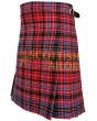 Aberdeen Tartan Kilt, Red color for Male