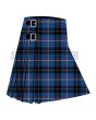 Al Fadhli Premium Tartan Kilt, Blue color for Male
