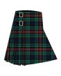 Allison Ancient Tartan Kilt, Green color for Male