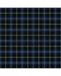 American Italian Premium Tartan Kilt, Black color for Male