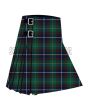Ancient Atlantic Premium Tartan Kilt, Green color for Male
