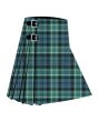 Arbuthnott Ancient Tartan Kilt, Green color for Male