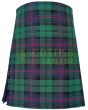 Armstrong Modern Tartan Kilt, Green color for Male