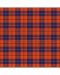 Auburn University Alabama Premium Tartan Kilt, Orange color for Male