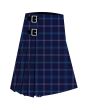 Auchairne Premium Tartan Kilt, Blue color for Male