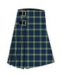 Auchinachie Premium Tartan Kilt, Green color for Male