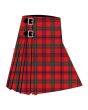 Auld Reekie Premium Tartan Kilt, Red color for Male