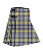 Avalon Washington House Premium Tartan Kilt, Gray color for Male
