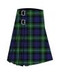 Baillie of Polkemmet Premium Tartan Kilt, Blue color for Male