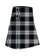 Bargain Booze Premium Tartan Kilt, Black color for Male