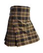 Bear Pride Tartan Kilt, Brown color for Male