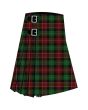 Beartrap Premium Tartan Kilt, Green color for Male