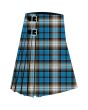 Beaufort Premium Tartan Kilt, Blue color for Male