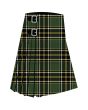 Birmingham Irish Pipes & Drums Premium Tartan Kilt, Green color for Male