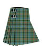 Bisset Ancient Premium Tartan Kilt, Green color for Male