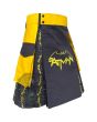Black Batman Hybrid Utility Kilt