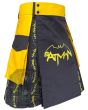 Black Batman Hybrid Utility Kilt