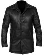 Black Leather Coat For Men