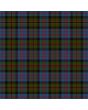 Bowie Black Premium Tartan Kilt, Black color for Male