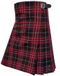 Breckenridge Tartan Kilt Front View – Traditional Scottish Pleated Tartan Kilt by Scottish Kilt Tailor