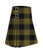 Bro Leon Premium Tartan Kilt, Brown color for Male