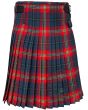 Bro Naoned Premium Tartan Kilt, Blue color for Male
