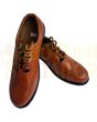 Brown Ghillie Brogue Kilt Shoes, Brown color for Male