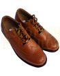 Brown Ghillie Brogue Kilt Shoes, Brown color for Male