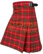 Bruce Ancient Tartan Kilt, Orange color for Male