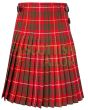 Bruce Ancient Tartan Kilt, Orange color for Male