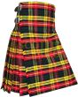 Buchanan Modern Tartan Kilt, Yellow color for Male