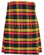 Buchanan Modern Tartan Kilt, Yellow color for Male