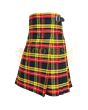 Buchanan Modern Tartan Kilt, Yellow color for Male